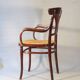 Thonet Armchair No. 221 with bronze decoration, circa 1900 - new caning -
