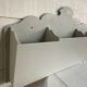 Compartmentalized shelf, mail storage