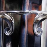 Vintage stainless steel champagne bucket and ice bucket