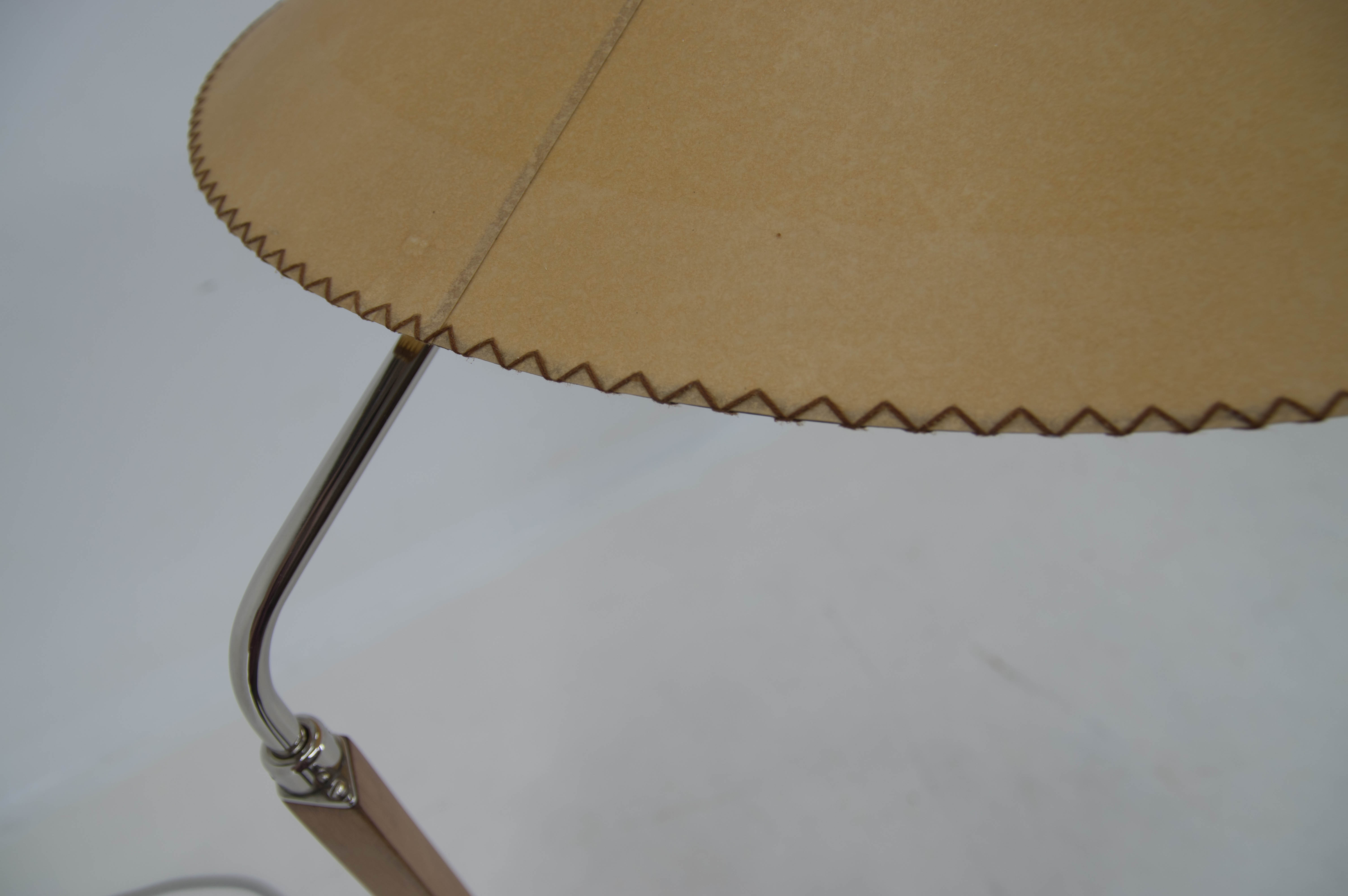 1960s Midcentury Floor Lamp "Japanese style" by Zukov, Czechoslovakia