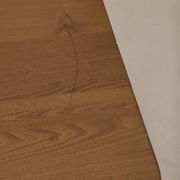 Table basse en Orme Massif par Alain Gaubert vintage Circa 1980
