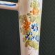 Vintage Glazed Earthenware Ewer/Pitcher – Hand-Painted Floral Decoration