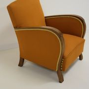 Art Deco club chair - cocktail heater - 1930 1950 - vintage - design