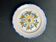 Assiette ancienne faïence de Waly décor végétal XIXème