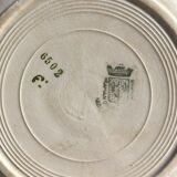 Lot of hollow plates earth of iron