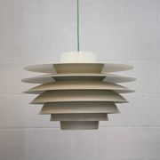 XL Verona Pendant Lamp by Svend Middelboe for Nordisk Solar - 1980s Scandinavian