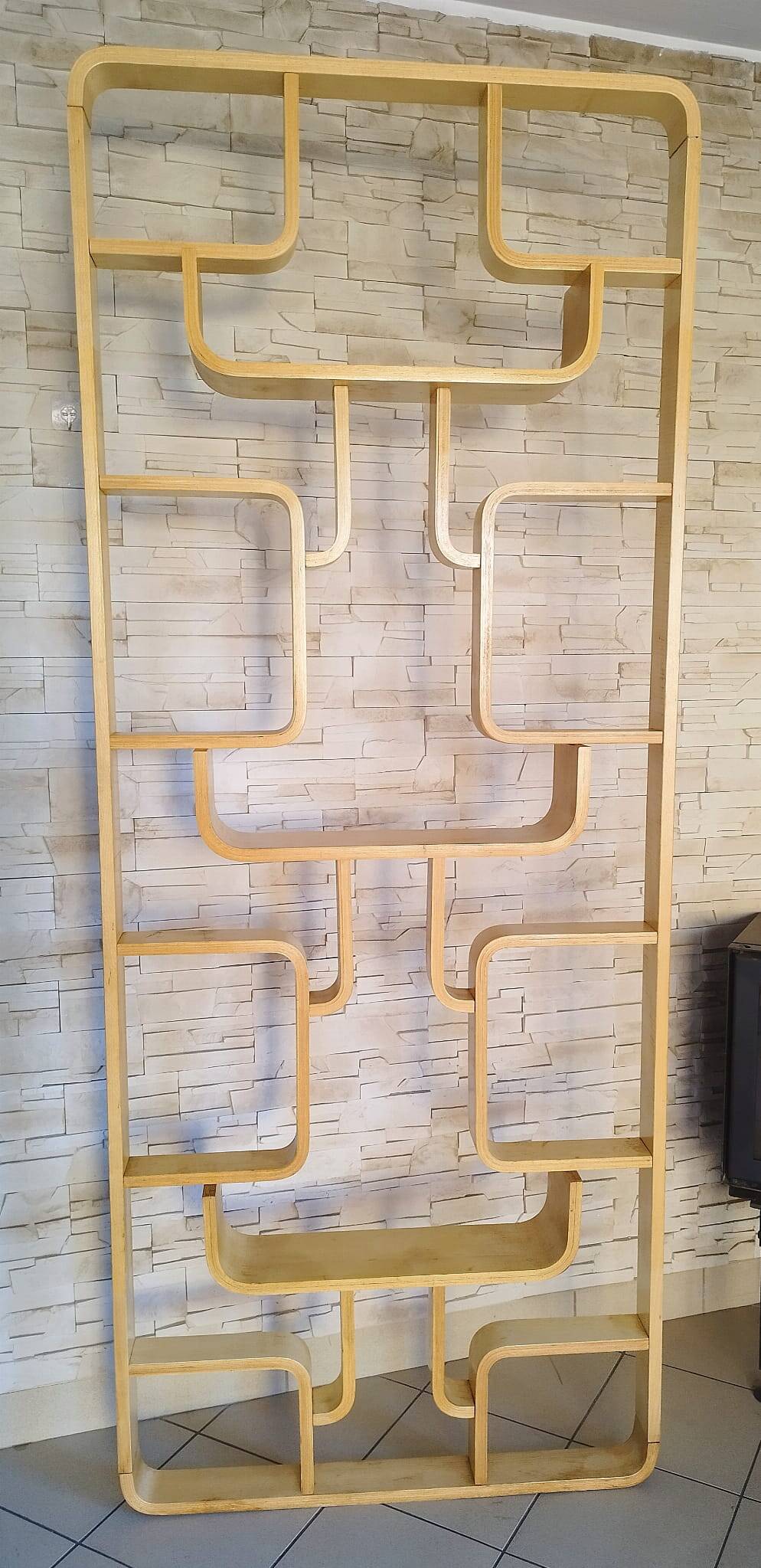 Wall Divider by Ludvik Volak for Drevopodnik Holesov