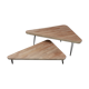 Duo de tables basses gigognes