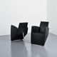 Pair of armchairs J. Lang, Philippe Starck, Driade 1987