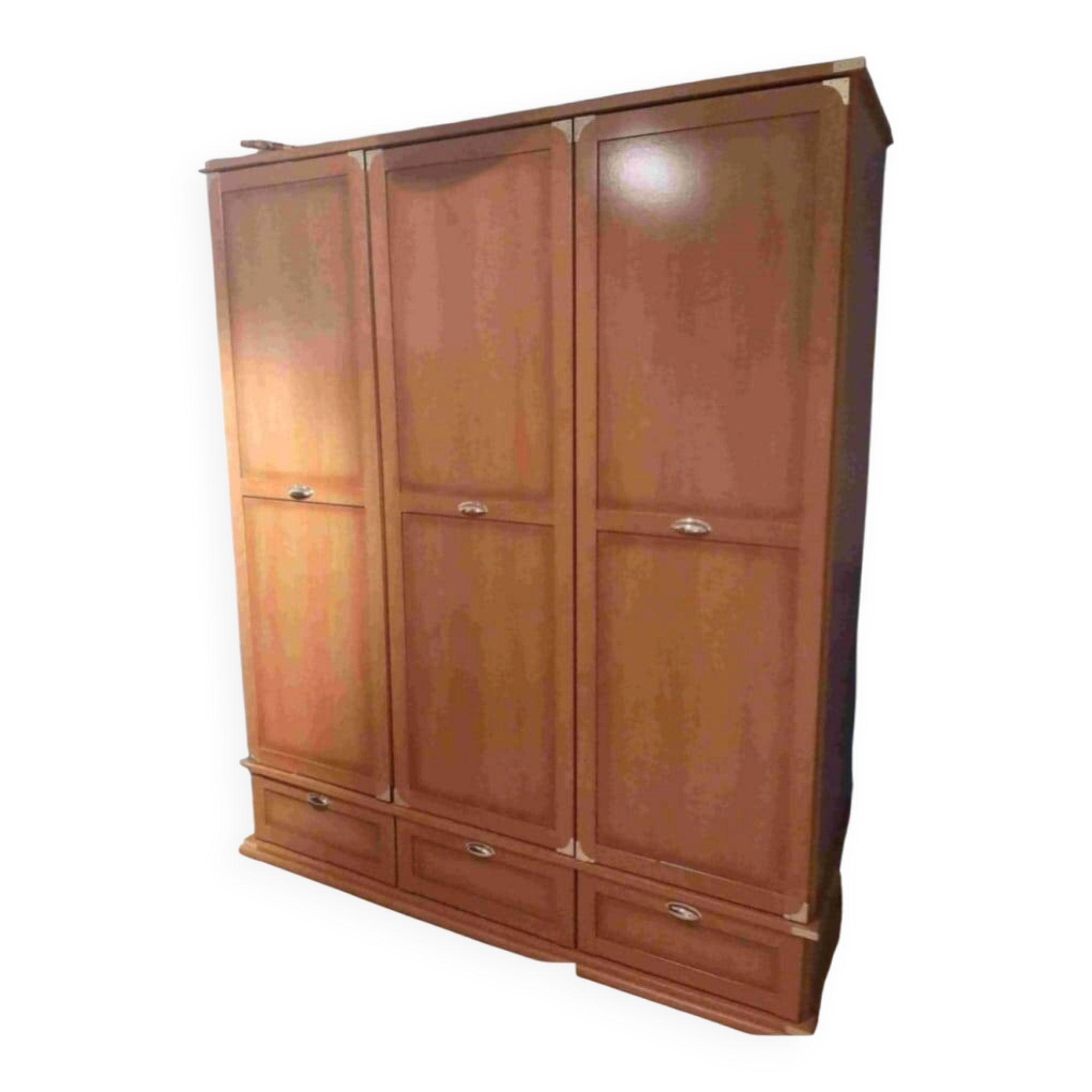 Wardrobe with 3 doors and drawers