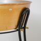 Vintage metal planter