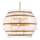 Eichholtz Scottsdale Chandelier in antique brass and glass