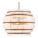 Eichholtz Scottsdale Chandelier in antique brass and glass