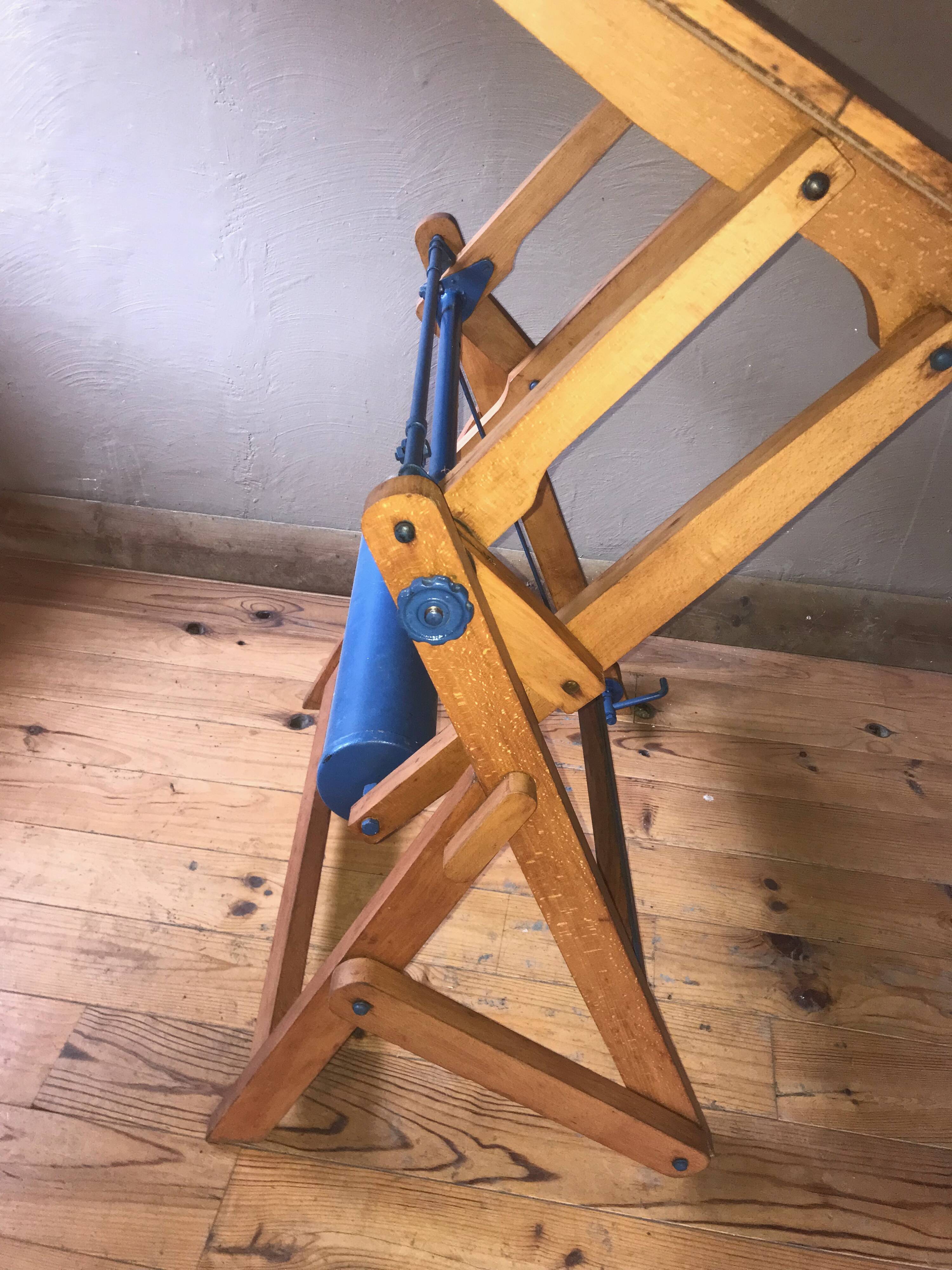 wooden architect's purpose table