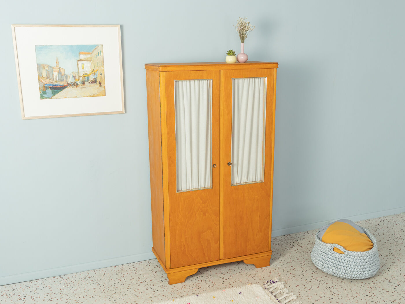 1950s laundry closet