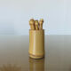 Door aperitif spades bamboo sleeves 60s 70s