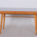 Oak MidCentury Coffee Table, Well-Preserved Condition, Czechia, 1950s