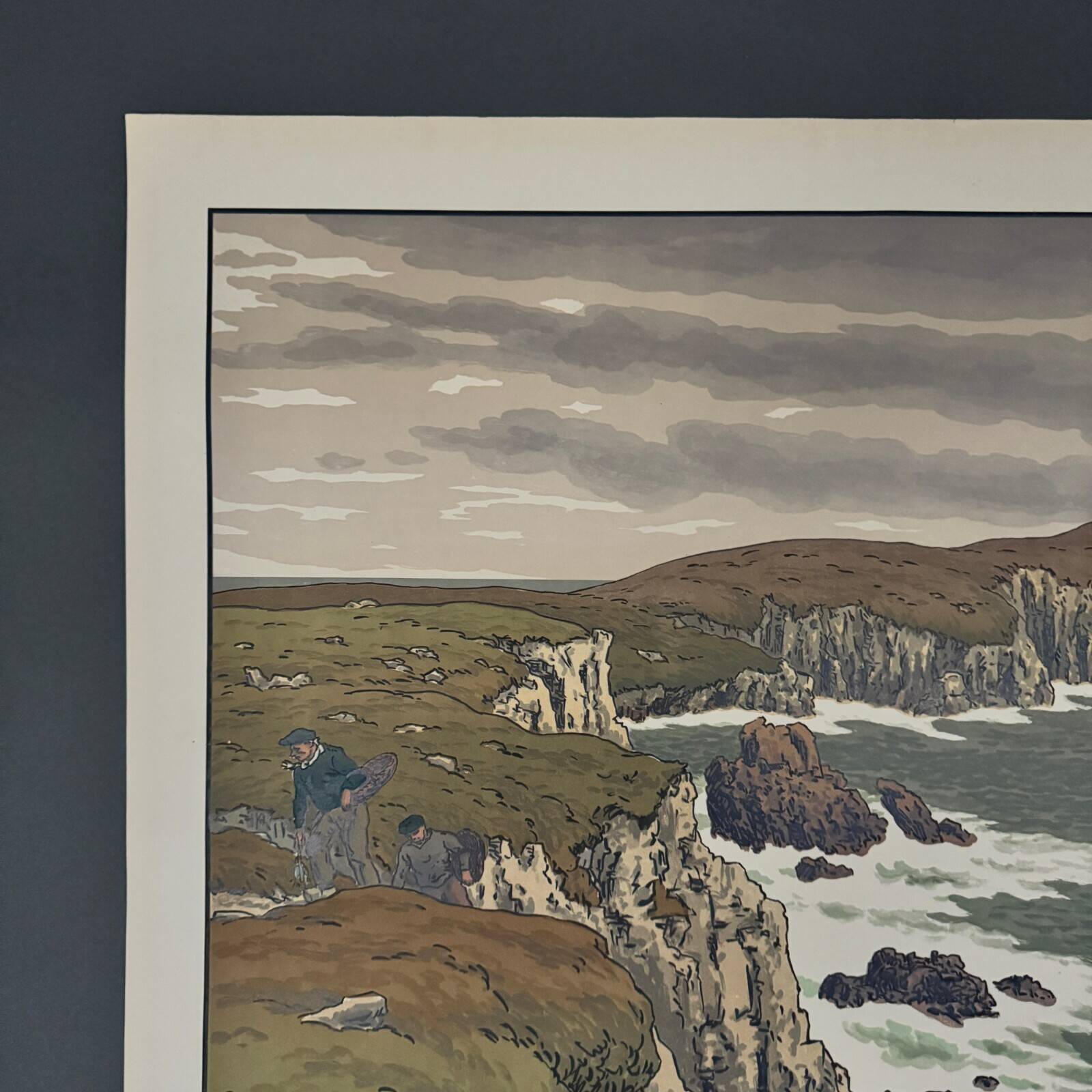 Lithographie par Henri Rivière Les Aspects de la Nature - Le Cap