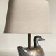Vintage duck lamp