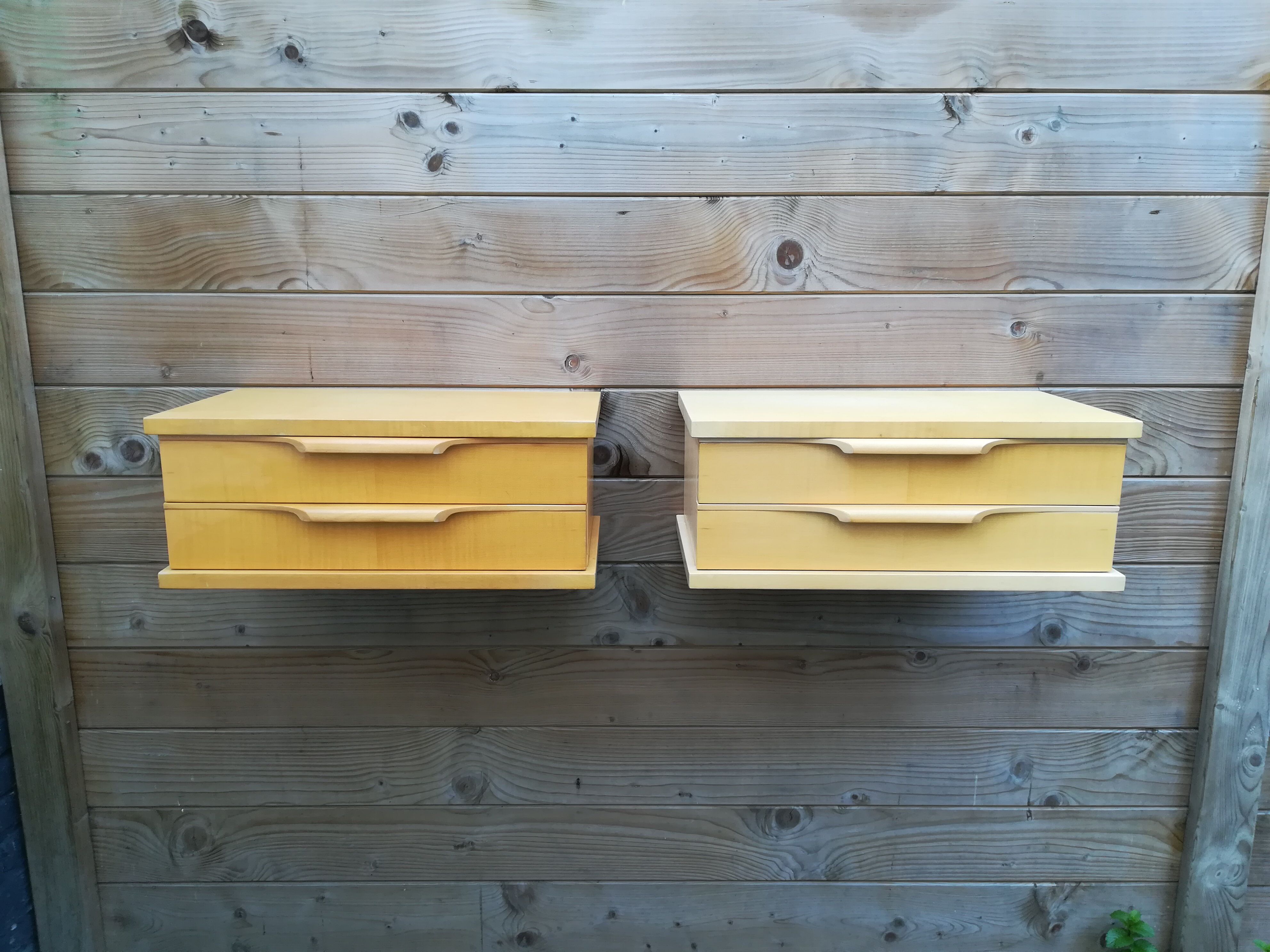 Paire de chevets vintage