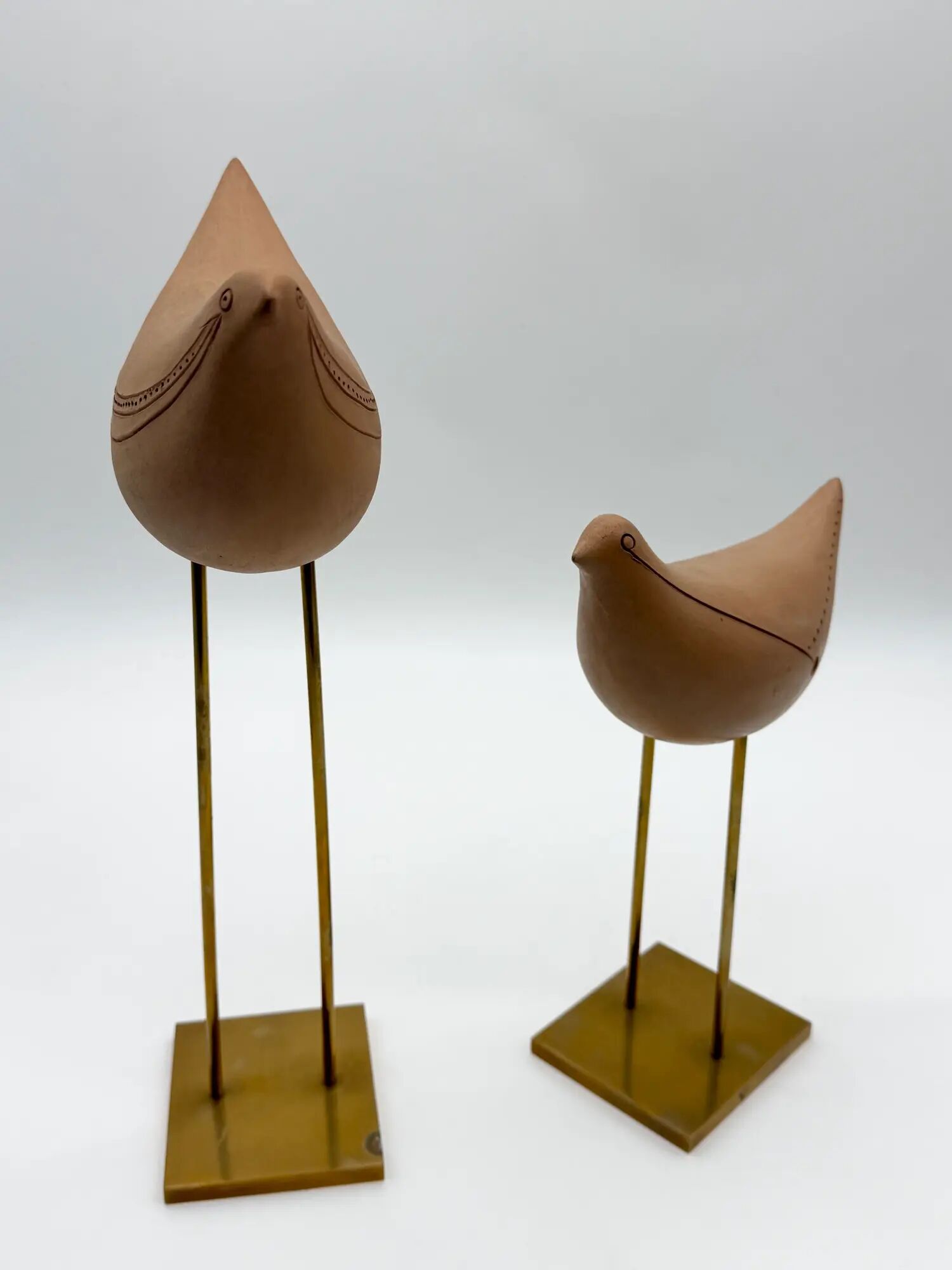Pair of birds "Birds" — Aldo Londi for Bitossi Ceramiche, Italy 1960s