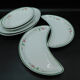 6 Pillivuyt serving dishes decorated with Liserons