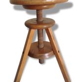 Workshop wooden stool