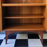 Vintage Gauthier storage cabinet bookshelf