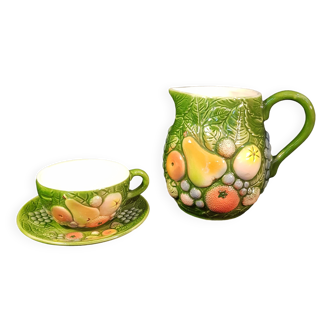 Slush pitcher and cup set