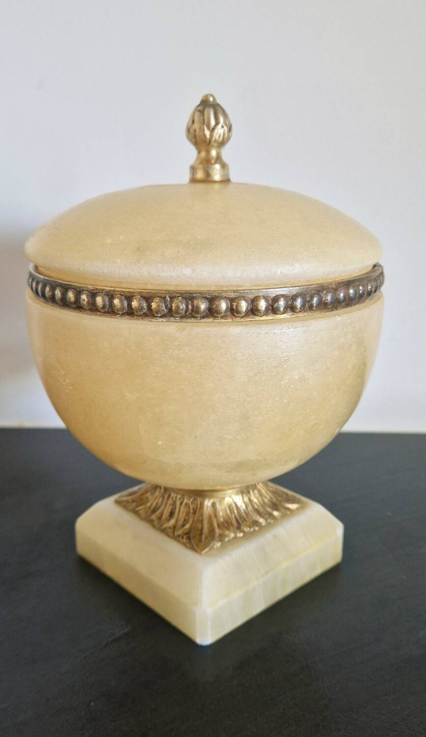 Empire style marble candy box