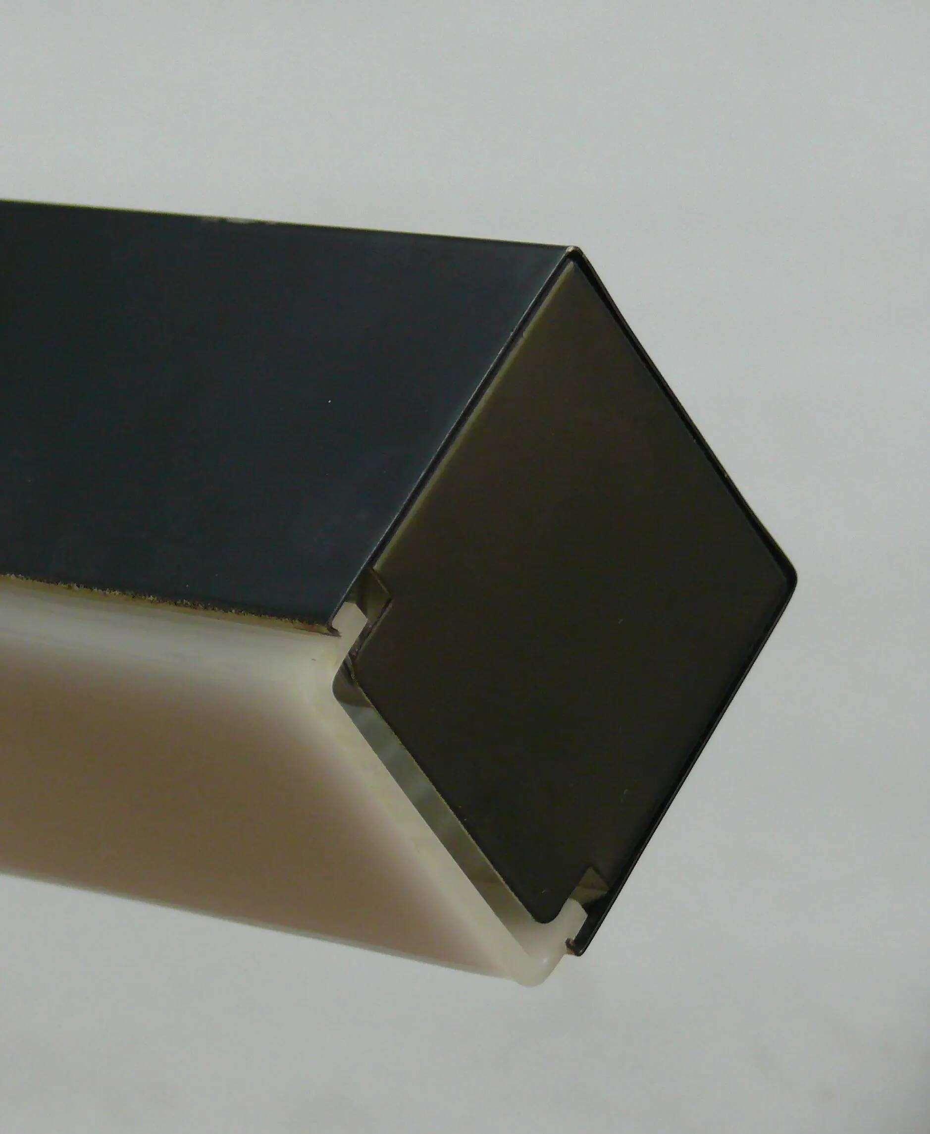 Cubic metal table lamp by Leclaire & Schäfer, 1960s