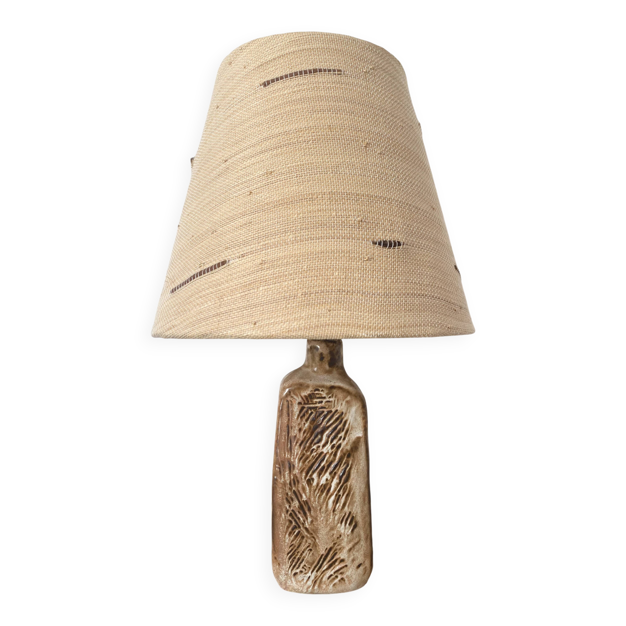 Vintage ceramic handcrafted floor lamp