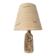 Lampe pied en céramique artisanat vinta
