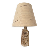 Lampe pied en céramique artisanat vinta