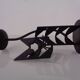 Brutalist Iron Cat Candleholder, Germany, 1960s
