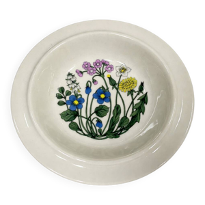 lot de 6 assiettes creuses - floral