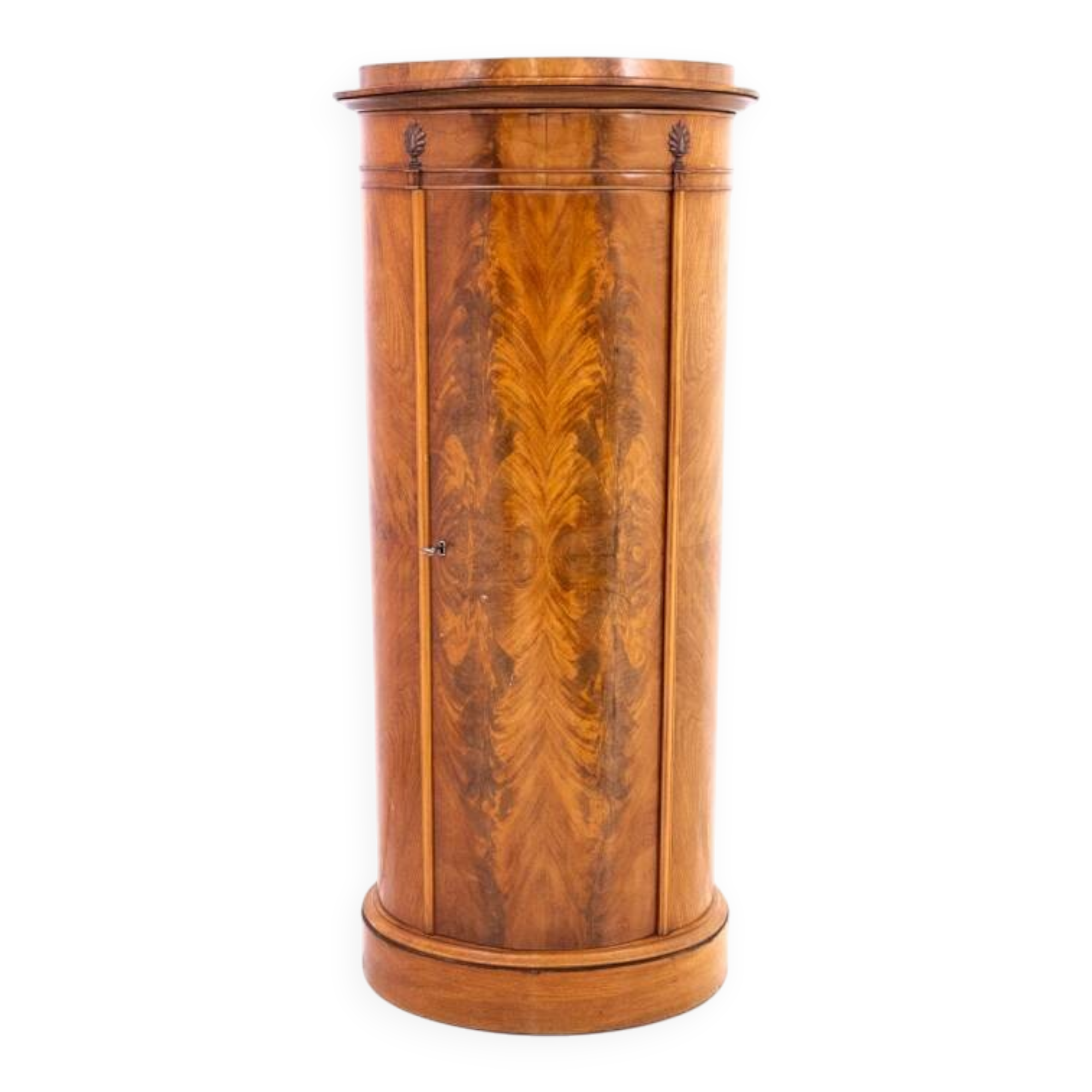 Interesting Biedermeier chest of drawers, Northern Europe, circa 1860.