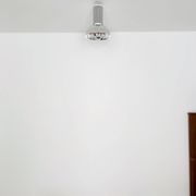 Set of 2 Large 1970s Modernist Flush Lamps by Motoko Ishii for Staff