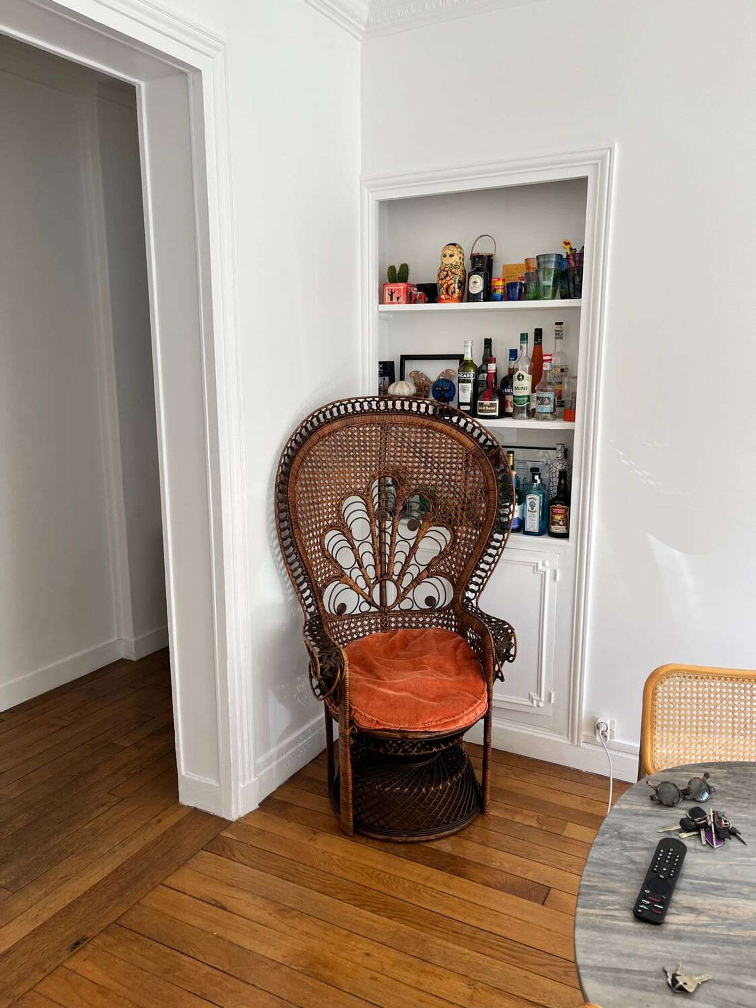 “Emmanuelle” rattan armchair, 1970