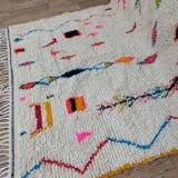 Handmade wool Berber rug 300 X 186 CM