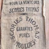 "Scories Thomas - s" burlap bag
