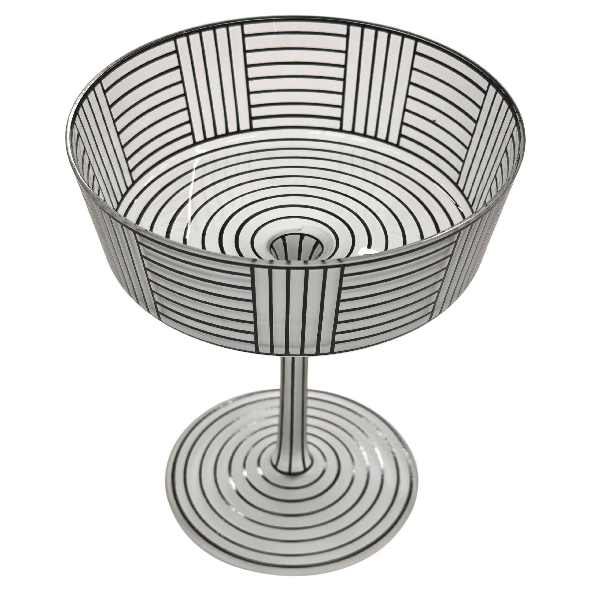 Set of 6 Champagne Coupes Series B by Josef Hoffmann for Wiener Werkstätte
