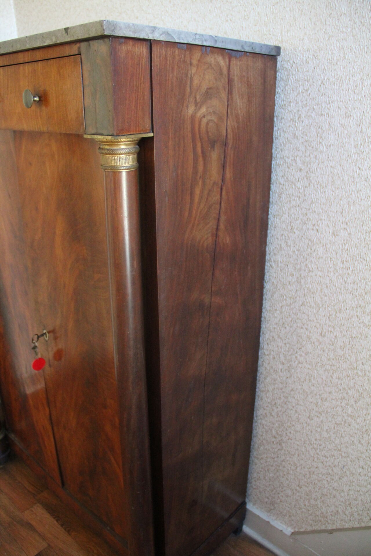 Mahogany cabinet of empire period, early XIX °