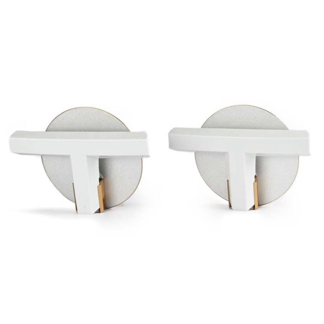 Pair of oti wall lights flos — afra & tobia scarpa — italian design 1970s