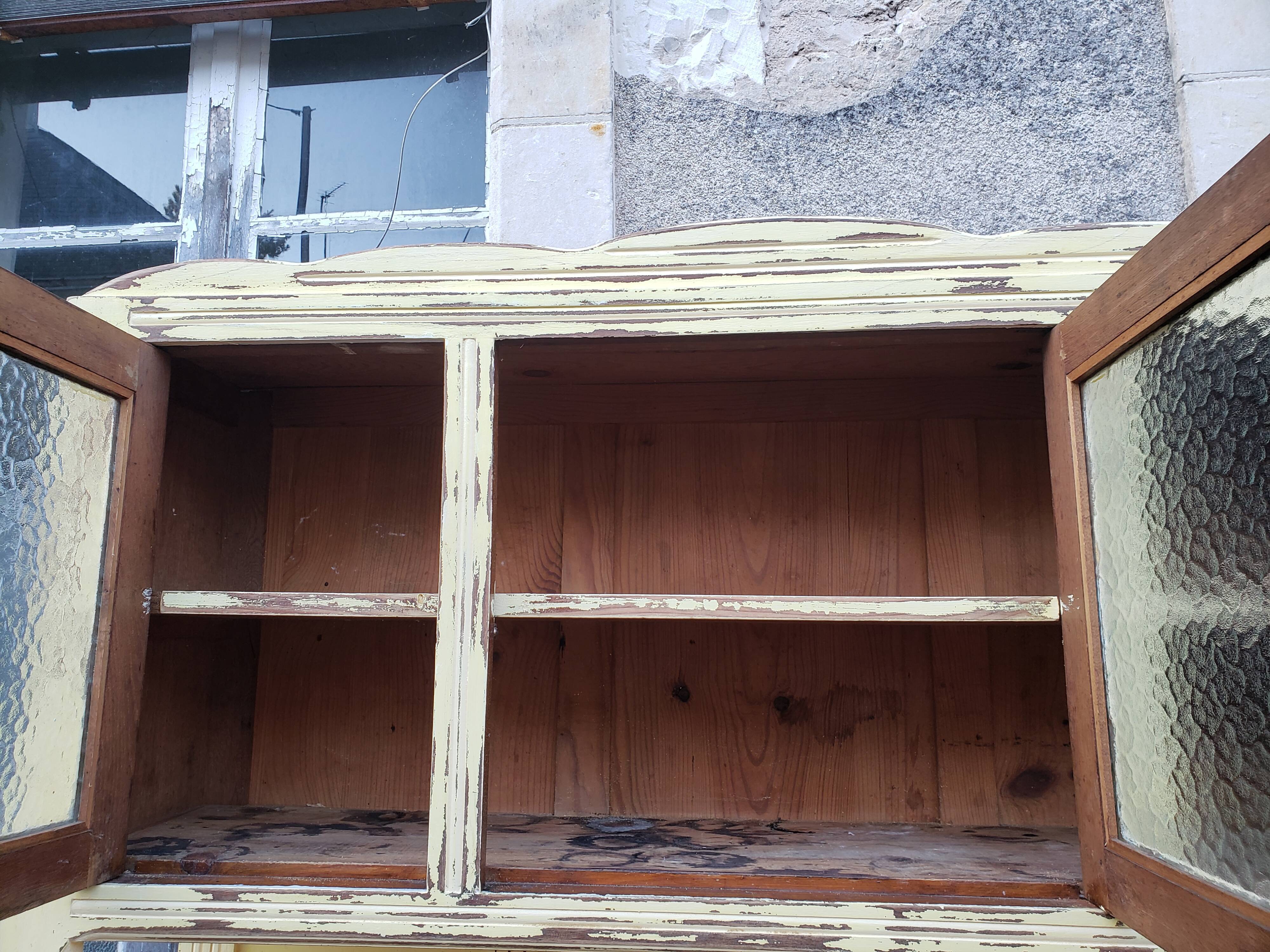 Buffet double soft yellow patina