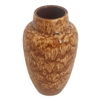 Vase céramique West Germany Années 70 Hauteur 21 cm