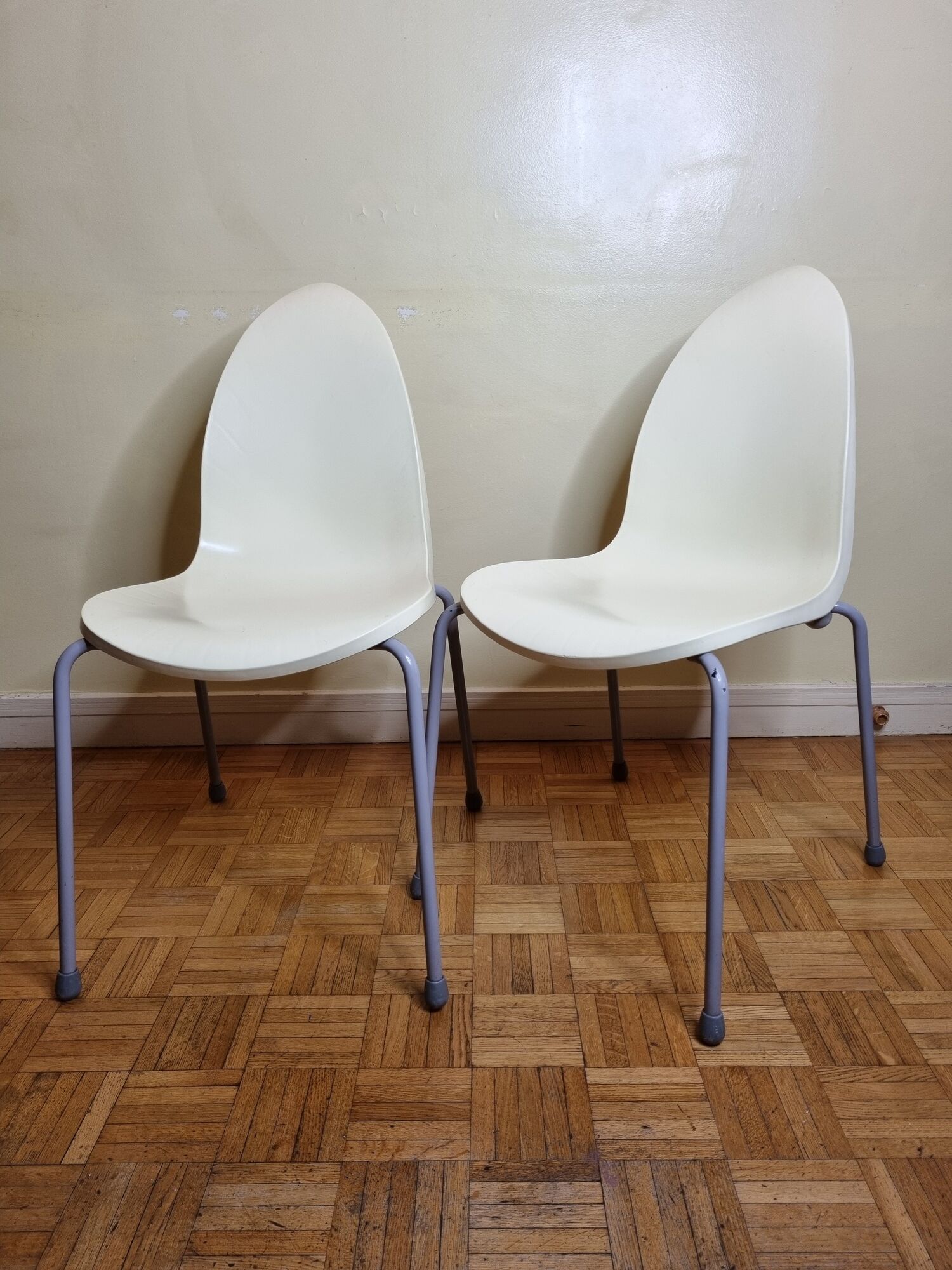 Paire de chaises "Lanceolata" design Platt & Young pour Driade (made in Italy)
