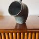 Organic green ceramic vase, France 1960s