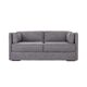 Sofa HAGA gris mélangé, design scandinave