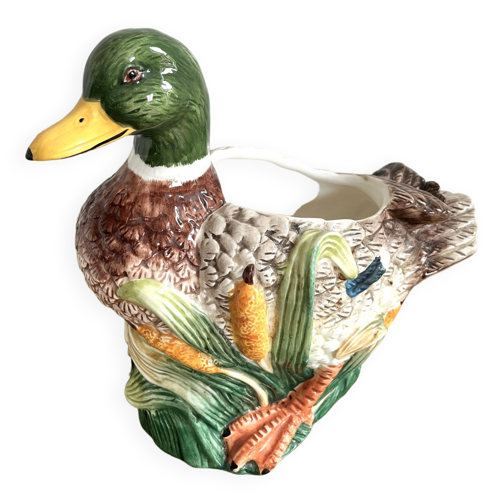 Duck slip pot or planter